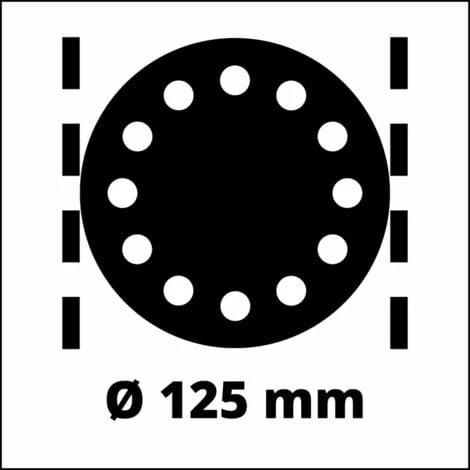 Einhell Ponceuse Excentrique TE-RS 40 E (400 W, Diamètre Du Disque Abrasif:125 Mm, Variateur électronique, Raccord Pour Aspiration Intégré) Livré En Coffret 7 Einhell Ponceuse Excentrique TE-RS 40 E (400 W, Diamètre Du Disque Abrasif:125 Mm, Variateur électronique, Raccord Pour Aspiration Intégré) Livré En Coffret – Image 5