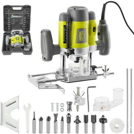 Défonceuse Affleureuse électrique, Dewinner à Bois 710W, Profession Plastifieuse Avec Accessoires DE-60082BMC 3 Défonceuse Affleureuse électrique, Dewinner à Bois 710W, Profession Plastifieuse Avec Accessoires DE-60082BMC