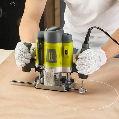 Défonceuse Affleureuse électrique, Dewinner à Bois 710W, Profession Plastifieuse Avec Accessoires DE-60082BMC 5 Défonceuse Affleureuse électrique, Dewinner à Bois 710W, Profession Plastifieuse Avec Accessoires DE-60082BMC – Image 3