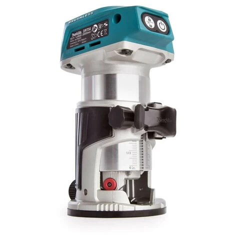 Affleureuse Sans Fil 18V Li-Ion BL (Machine Seule) Avec Accessoires - MAKITA DRT50ZX4 4 Affleureuse Sans Fil 18V Li-Ion BL (Machine Seule) Avec Accessoires - MAKITA DRT50ZX4 – Image 2