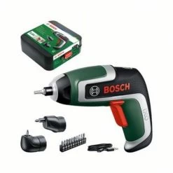 Bosch IXO 7 Set Cordless Cordless Tournevis, Y Compris La Fixation Excentrique Et Angulaire