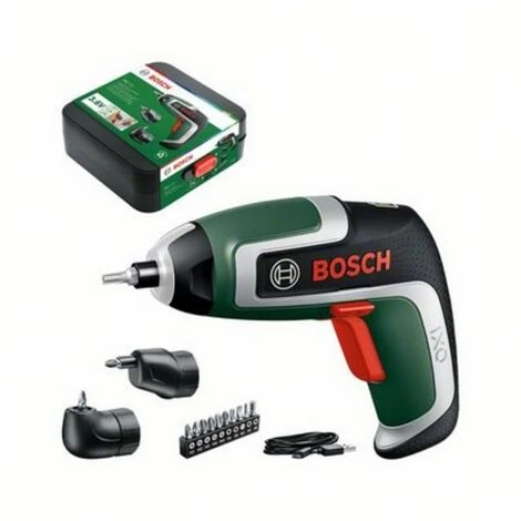 Bosch IXO 7 Set Cordless Cordless Tournevis, Y Compris La Fixation Excentrique Et Angulaire 3 Bosch IXO 7 Set Cordless Cordless Tournevis, Y Compris La Fixation Excentrique Et Angulaire
