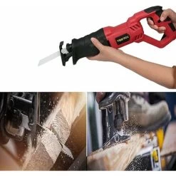 Scie Alternative électrique Filaire Robuste De 710 W Avec 4 Lames -Outils Électriques 88687539 4