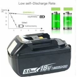 Scie Circulaire Sans Fil 18V, Scie Circulaire électrique Sans Balais Avec Lame De 165 Mm, Compatible Avec La Batterie Makita, Pour Couper Le Bois, Le Métal Et Le Plastique (1 Batterie Et 1 Chargeur) 10 Scie Circulaire Sans Fil 18V, Scie Circulaire électrique Sans Balais Avec Lame De 165 Mm, Compatible Avec La Batterie Makita, Pour Couper Le Bois, Le Métal Et Le Plastique (1 Batterie Et 1 Chargeur) -Outils Électriques 88687603 4