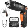 31 Pcs Tournevis Sans Fil Rechargeable TACKLIFE, 3.6 V, 4Nm Max, Réglage Du Couple 6+1, Lumière LED Avant Et Arrière - SDH13DC 2 31 Pcs Tournevis Sans Fil Rechargeable TACKLIFE, 3.6 V, 4Nm Max, Réglage Du Couple 6+1, Lumière LED Avant Et Arrière - SDH13DC -Outils Électriques 88959167 1
