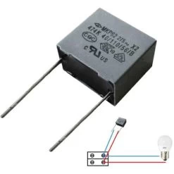 Pack 5 Condensateur Pour Ampoule Led Edm