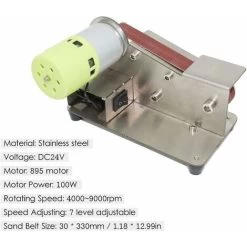 Affûteur De Couteaux à Angle Fixe à 15 Degrés, Polisseuse Réglable à 7 Niveaux, Machine à Polir 100 W Avec 10 Affûteur De Couteaux à Angle Fixe à 15 Degrés, Polisseuse Réglable à 7 Niveaux, Machine à Polir 100 W Avec -Outils Électriques 90599292 4