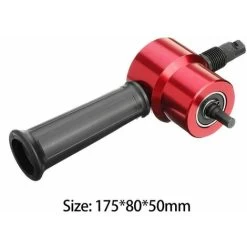 Le Coupeur De Tle D'Origine Se Fixe �� La Perceuse Standard Coupe Des Tles Plates Ou Ondul��es D��coupe Multidirectionnelle Positionnement �� 350 Degr��s De Haute Pr��cision Pour Le Perage -Outils Électriques 90847305 5