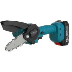 Tronconneuse à Batterie Scie à Chaine à Batterie élagueuse Sans Fil KIWarm 18V 4'' 1 Batterie Scie à Bche électrique -Outils Électriques 91995464 2
