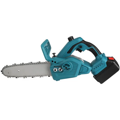 Tronconneuse à Batterie Scie à Chaine à Batterie élagueuse Sans Fil 10''18V Scie à Chaine Scie à Buche électrique 2 Batteries 3 Tronconneuse à Batterie Scie à Chaine à Batterie élagueuse Sans Fil 10''18V Scie à Chaine Scie à Buche électrique 2 Batteries