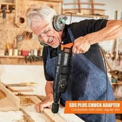 Perforateur 800 W TACKLIFE, 6000 BPM, Mandrin SDS Plus 5 Modes, 3200 RPM, 2.8J, Embrayage De Sécurité, Marteau Perforateur -LRH01A -Outils Électriques 92294961 2
