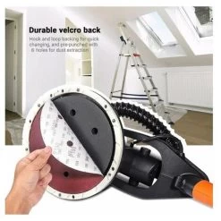 9-Inch/225mm 30PCS Disques De Ponçage à 6 Trous Pour Ponceuse De Cloison Sèche - ASD5A 10 9-Inch/225mm 30PCS Disques De Ponçage à 6 Trous Pour Ponceuse De Cloison Sèche - ASD5A -Outils Électriques 93951412 4