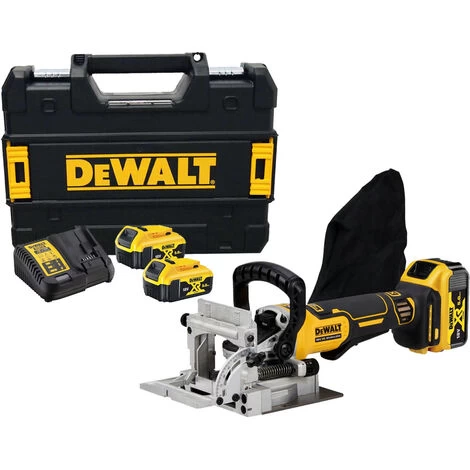 Fraiseuse à Lamelles 18V XR + 2 Batteries 5Ah + Chargeur En Coffret T-STAK - DEWALT - DCW682P2 3 Fraiseuse à Lamelles 18V XR + 2 Batteries 5Ah + Chargeur En Coffret T-STAK - DEWALT - DCW682P2