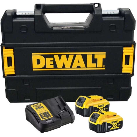 Fraiseuse à Lamelles 18V XR + 2 Batteries 5Ah + Chargeur En Coffret T-STAK - DEWALT - DCW682P2 5 Fraiseuse à Lamelles 18V XR + 2 Batteries 5Ah + Chargeur En Coffret T-STAK - DEWALT - DCW682P2 – Image 3