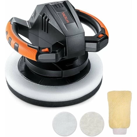 TACKLIFE Polisseuse, Polisseuse Voiture Excentrique 120W, 6 Vitesse Variable, 1500-3600 RPM, Avec Disque De Laine, Tampon De Polissage, Pour Le Polissage Et Le Cirage - TCP01A 3 TACKLIFE Polisseuse, Polisseuse Voiture Excentrique 120W, 6 Vitesse Variable, 1500-3600 RPM, Avec Disque De Laine, Tampon De Polissage, Pour Le Polissage Et Le Cirage - TCP01A