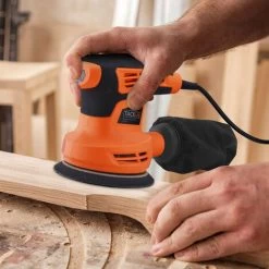 TACKLIFE Ponceuse Excentrique 280W, 6 Vitesses (6,000-13,000rpm), 10 125mm Disques Abrasifs (80 Grains) Et 3 Accessoires De Polissage (tissu Microfibre, éponge Et Laine) Inclus, Collecte De La Poussi -Outils Électriques 95135664 5