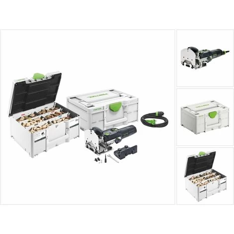 Festool DF 500 Q-Plus Fraiseuse 420W 4-10mm + Chevilles DOMINO 1060pcs. + Coffret Systainer 3 Festool DF 500 Q-Plus Fraiseuse 420W 4-10mm + Chevilles DOMINO 1060pcs. + Coffret Systainer